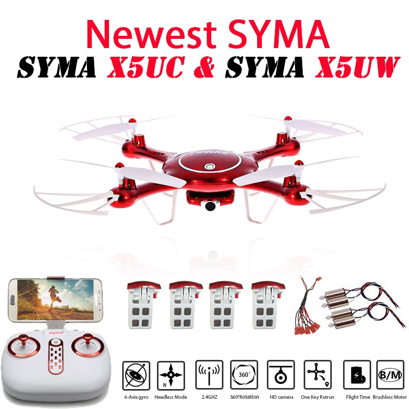 Newest SYMA X5UW & X5UC Drone