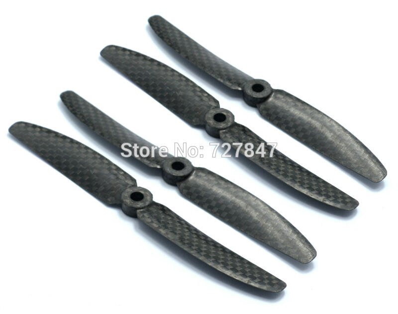 4Pair 5*3 3K Carbon Fiber Paddle Mini 5030 CW / CCW