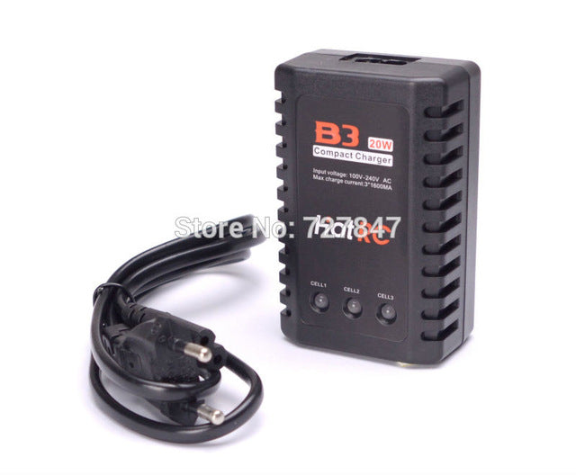 B3 20W 2S-3S Lipo Battery Compact Easy Balance Charger