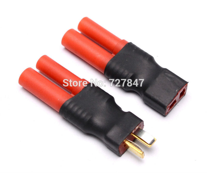 1 PCS HXT 4MM  to T Plug Male / Female Connector