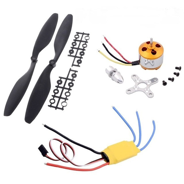 New Arrival A2212 1000KV Brushless Outrunner Motor +SimonK 30A ESC+1045 Propeller