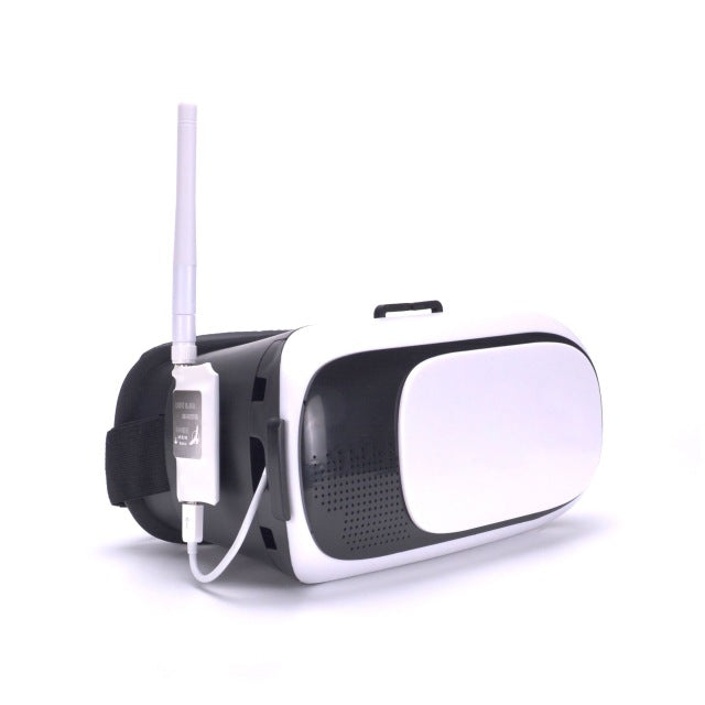 Mini 5.8G FPV Receiver UVC Video Downlink OTG VR Android Phone + TS5828L + 1000TVL Line 2.8mm NTSC PAL w/ Camera lens Seat