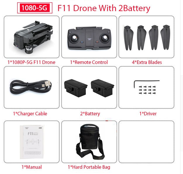 SJRC F11 GPS Drone