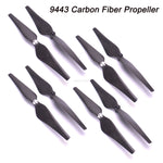 2pcs / 4pcs / 8pcs 9443 CF Carbon Fiber Propeller