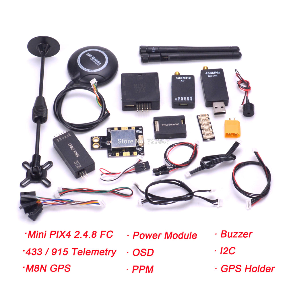 NEW Mini PX4 Pixhawk PIX 2.4.8 Set