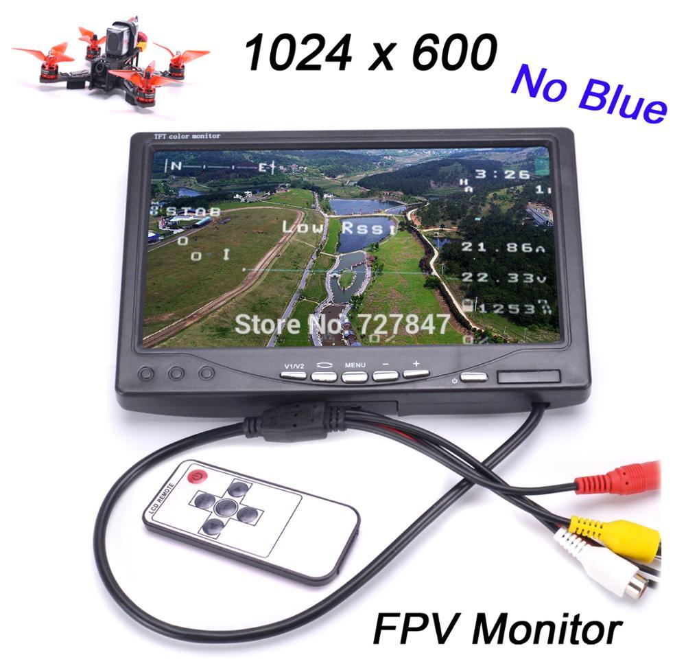 Newest 7 inch LCD TFT FPV 1024 x 600 Monitor