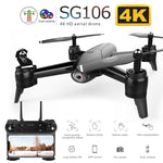 SG106 WiFi FPV RC Drone with 720P or 1080P or 4K HD Dual