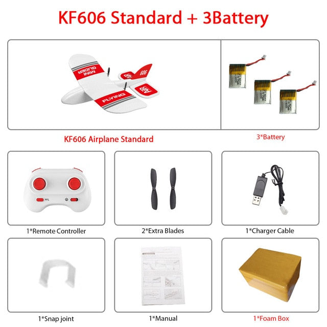 KF606 2.4Ghz RC Airplane