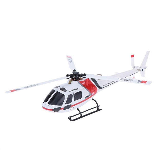 XK K123 6CH Brushless AS350 Scale 3D6G System RC Helicopter