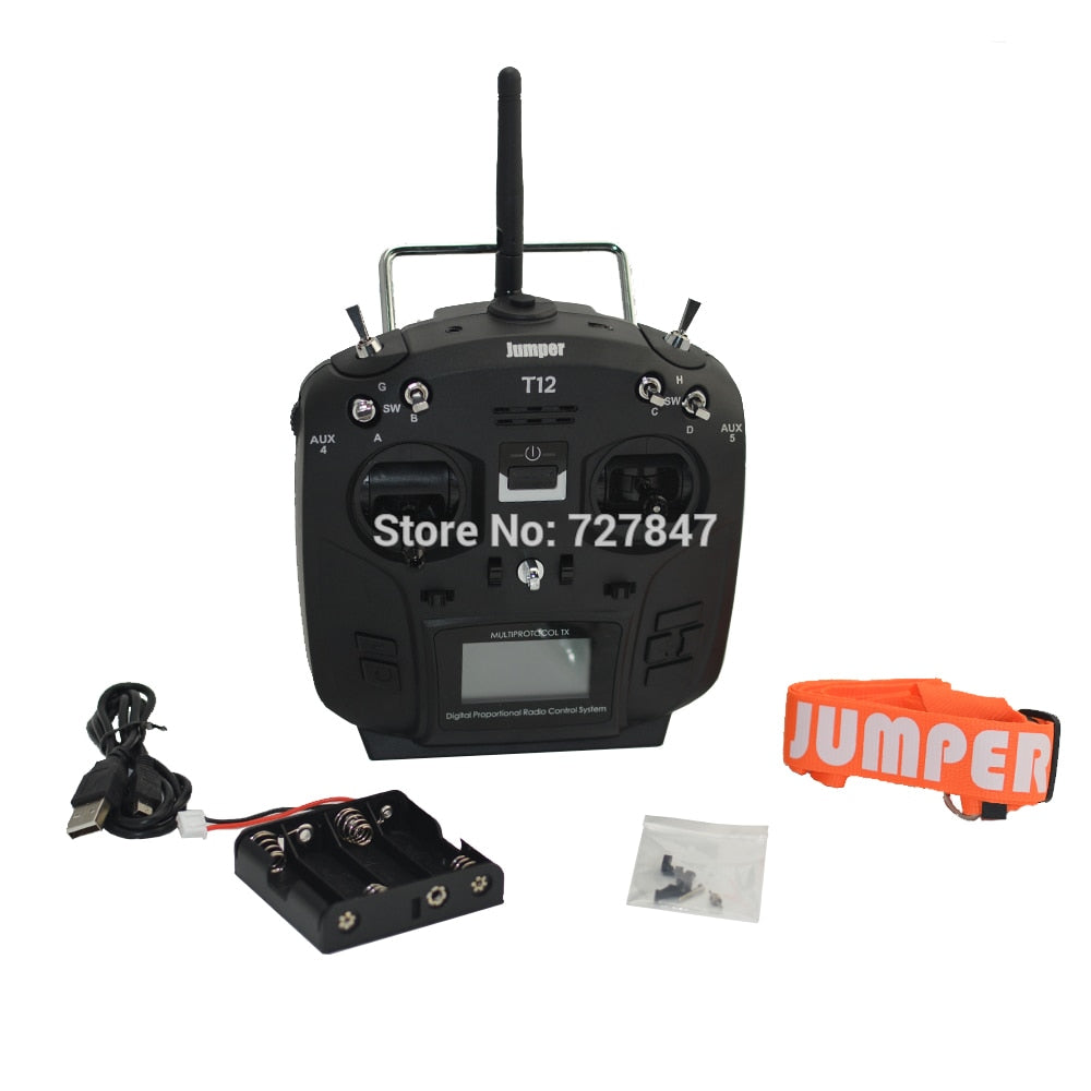 Jumper T12 Plus Multi-Protocol Hall Sensor Gimbal OpenTX Up To 16CH Radio Transmitter