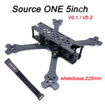 Source ONE V0.1 / V0.2 5inch 225mm with 4mm Arm carbon Fiber frame