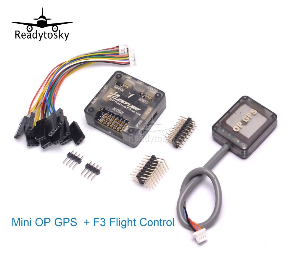 NEW 7 Series Mini GPS OP + F3 Flight Control SP Pro Racing F3 Flight Controller