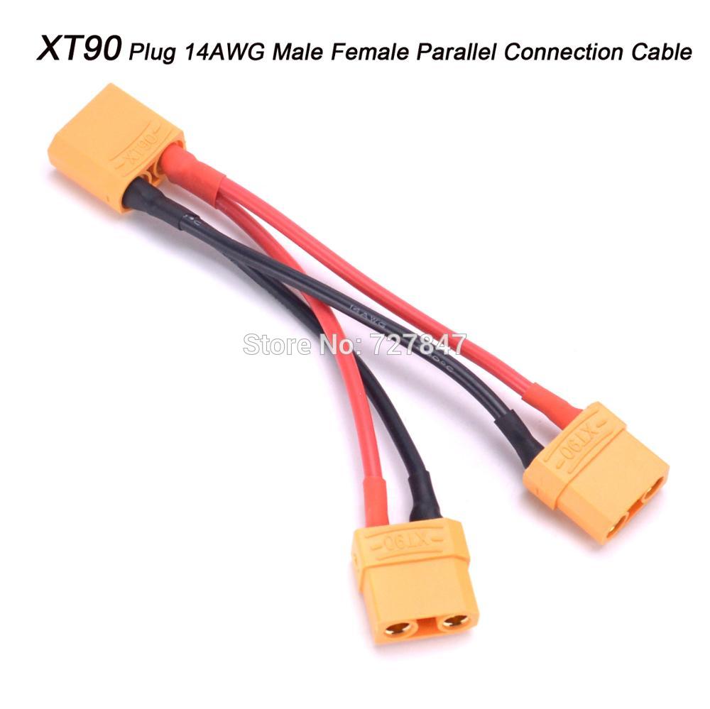XT90 Plug Male/Female Parallel Connection Cable